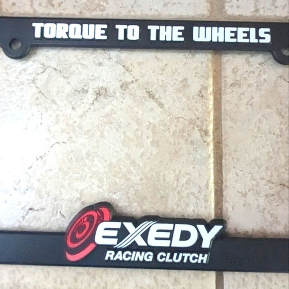 Licence plate bracket Exedy racing clutch - Picture 1 of 2